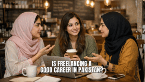 Girls discussing at coffee about freelancing as career or should not