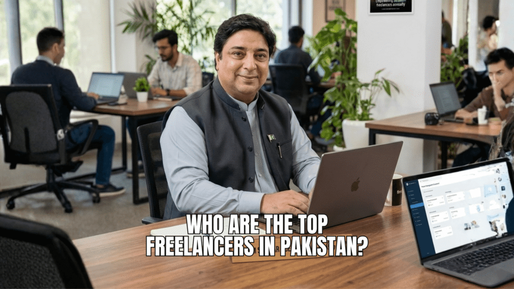 Hisham Sarwar posing for picture in co-working space